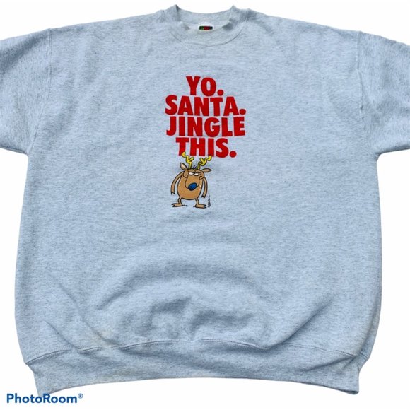 Other - Vintage short sleeve crewneck christmas sweatshirt